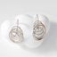 Show details for Classic Zinc Alloy Small Hoop Earrings Online Only