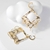 Picture of Top Medium Gold Plated Dangle Earrings