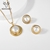 Picture of New Casual Gold Plated Necklace and Earring Set