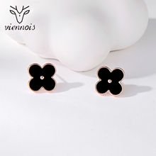 Show details for Zinc Alloy Rose Gold Plated Stud Earrings in Flattering Style