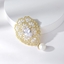 Show details for Bulk Gold Plated White Brooche Direct from Factory
