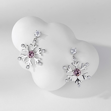 Show details for Copper or Brass Platinum Plated Stud Earrings in Flattering Style