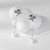 Picture of Recommended White Swarovski Element Dangle Earrings from Top Designer