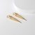 Picture of Copper or Brass Gold Plated Stud Earrings for Female
