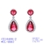 Picture of Brand New Pink Medium Dangle Earrings with Wow Elements
