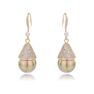 Picture of Bulk Gold Plated Luxury Dangle Earrings Exclusive Online