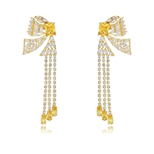 Show details for Luxury Copper or Brass Dangle Earrings Factory Direct