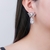 Picture of Pretty Cubic Zirconia White Dangle Earrings