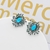 Picture of Origninal Medium Blue Stud Earrings