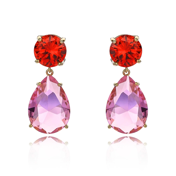Picture of Fast Selling Pink Luxury Dangle Earrings from Editor Picks