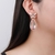 Picture of Origninal Medium Copper or Brass Dangle Earrings