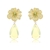 Picture of New Season Yellow Copper or Brass Dangle Earrings with SGS/ISO Certification