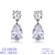 Picture of Cheap Platinum Plated Cubic Zirconia Stud Earrings
