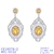 Picture of Luxury Cubic Zirconia Dangle Earrings at Unbeatable Price