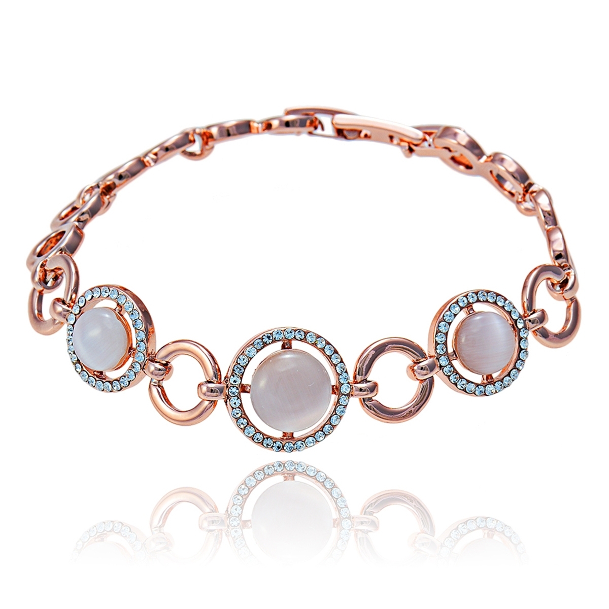 Widely Popular Rose Gold Plated Classic Bracelets
