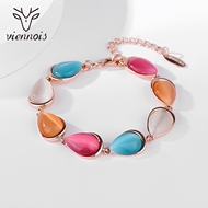 Picture of Inexpensive Rose Gold Plated Zinc Alloy Fashion Bracelet from Reliable Manufacturer