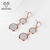 Picture of Zinc Alloy Big Dangle Earrings from Certified Factory