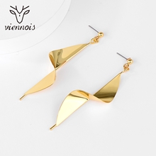 Show details for Attractive Gold Plated Big Dangle Earrings For Your Occasions