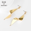 Show details for Attractive Gold Plated Big Dangle Earrings For Your Occasions