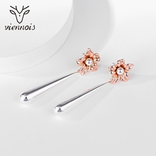 Show details for Delicate Big Zinc Alloy Dangle Earrings