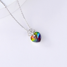 Show details for Love & Heart Small Pendant Necklace with Beautiful Craftmanship