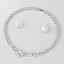 Show details for Trendy Platinum Plated Cubic Zirconia 2 Piece Jewelry Set with No-Risk Refund