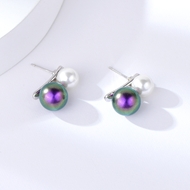 Show details for High End Classic Zinc Alloy Stud Earrings