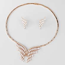 Show details for Impressive White Copper or Brass 2 Piece Jewelry Set with Low MOQ