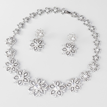 Show details for Luxury Platinum Plated 2 Piece Jewelry Set of Original Design