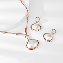 Show details for Zinc Alloy Dubai Necklace and Earring Set in Flattering Style