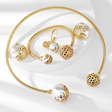 Show details for Dubai Zinc Alloy 4 Piece Jewelry Set Online Only