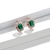Picture of Fashionable Small Green Stud Earrings