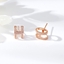 Show details for Delicate Copper or Brass Stud Earrings with Fast Shipping
