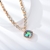 Picture of Medium Swarovski Element Pendant Necklace Online Only