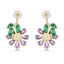 Show details for Flowers & Plants Luxury Dangle Earrings with Fast Shipping