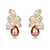 Picture of Low Price Copper or Brass Cubic Zirconia Dangle Earrings from Trust-worthy Supplier