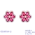 Picture of Nickel Free Platinum Plated Flowers & Plants Stud Earrings with No-Risk Refund