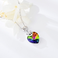 Show details for Unique Swarovski Element Small Pendant Necklace