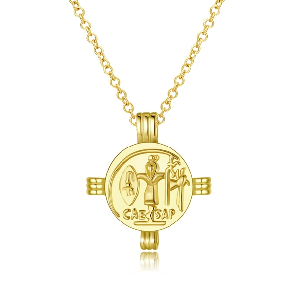 Picture of Distinctive Gold Plated Dubai Pendant Necklace with Low MOQ