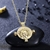 Picture of Shop Copper or Brass Dubai Pendant Necklace with Wow Elements
