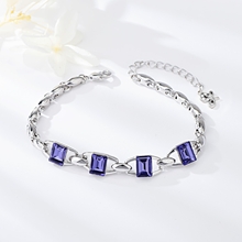 Show details for Popular Swarovski Element Platinum Plated Fashion Bracelet