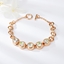 Show details for Rose Gold Plated Zinc Alloy Fashion Bracelet from Certified Factory
