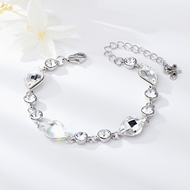Show details for Small White Fashion Bracelet with Fast Shipping