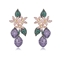 Show details for Unique Cubic Zirconia Luxury Dangle Earrings