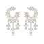 Show details for Inexpensive Gold Plated Cubic Zirconia Dangle Earrings from Reliable Manufacturer