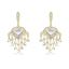Show details for Bling Big Cubic Zirconia Dangle Earrings