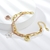 Picture of Featured Multi-tone Plated Dubai Fashion Bracelet with Full Guarantee