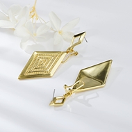 Picture of Charming Gold Plated Dubai Drop & Dangle Earrings As a Gift