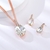 Picture of Wholesale Rose Gold Plated Artificial Crystal 2 Piece Jewelry Set with No-Risk Return
