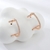 Picture of Beautiful Cubic Zirconia White Dangle Earrings
